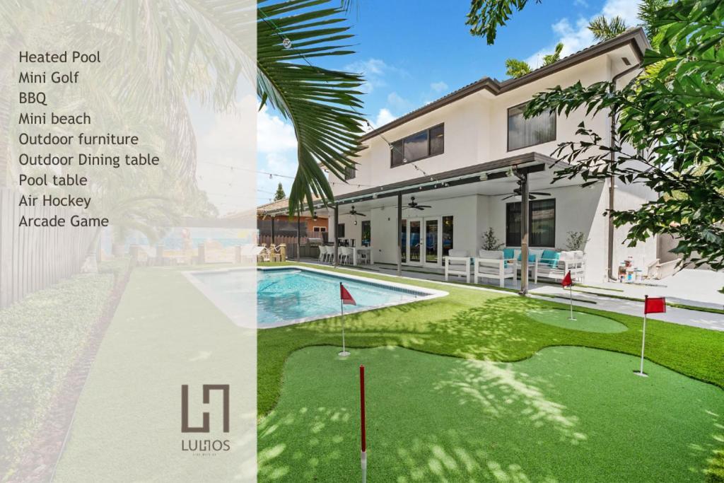 Luxury Beach Oasis - Heated Pool, Game Extravaganza L44 Miami Exterior photo